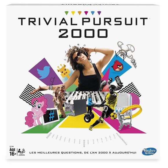 Trivial Pursuit 2000s Edition New Sealed Hasbro Board Game (French Version) - Picture 1 of 14